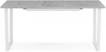 Стол раскладной Woodville Лота Лофт 120 25 мм бетон / белый матовый 489648