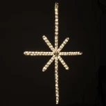 Светодиодная фигура "Сириус" 80 x 60 см Тепло-Белая, IP65 Laitcom LC-13111