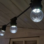 Лампа декоративная светодиодная, форма "Ананас", прозрачная, дневной свет 6000K Volpe Bicolor LED-D45-1W/6000K/E27/CL/С PINEAPPLE