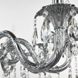 Подвесная люстра Bohemia AL7901 AL79101/10/250 B Ni (220V, подвески, на цепи, подсвечник, свеча)