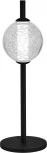 Настольная лампа ST Luce Peek SL6120.404.01 Черный/Прозрачное кракелированное стекло LED 1*8,5W (220V, шар)