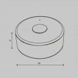 Пульт для светодиодной ленты DIM 1 зона Maytoni 711036