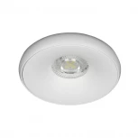 Встраиваемый светильник под лампу MR11 с цоколем GU10 белый Wolta Acento WDL-MR11/05W-R