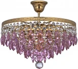 Потолочная люстра на штанге хрустальная Arti Lampadari Castellana Gold Castellana E 1.3.38.603 G (220V)