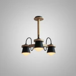 Люстра потолочная Natura B3 Black ImperiumLoft Natura-B01 (151721-26)