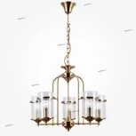 Подвесная люстра Eurosvet Consul 60040/5 античная бронза