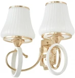 Бра Arte Milano Florentia-2387 302387/2W Wh/Gd (220V)