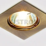 Встраиваемый точечный светильник Ambrella Литье Штамповка 866A SB (220V)