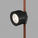 Трековый светильник низкоковольтный для ременной системы LED с голосовым управлением 48V Denkirs Belty Spot DK5640-BK (Умный дом) (умный дом - Smart Life)