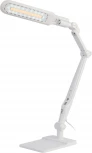 Офисная настольная лампа светодиодная на струбцине с регулировкой цветовой температуры и яркости ЭРА NLED-497-12W-W (220V, сенсорный выключатель)