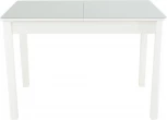 Стол Гамбург 1, Белый/Стекло серое, Аврора