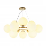 Подвесная люстра MyFar Aerton MR2943-12P (220V, на тросе, шарики)