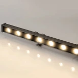 Линейный прожектор LED AR-LINE-1000-18W Warm3000 (GR, 15x60 deg, 230V) (Arlight, IP65 Металл) 041730