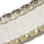 Подвесной светильник Divinare Renata 1135/02 SP-90 (LED, 220V, хрусталь, на тросе, кольцо)