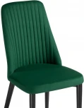 Стул Woodville на металлокаркасе Фена R зеленый / черный 551063