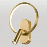 Настенный светильник со спотом Lussole Clay LSP-7239 (LED, 220V)