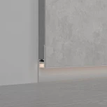 Профиль PLINTUS-FANTOM-H20-2000 WHITE (Arlight, Алюминий) 043660