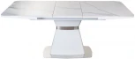 Стол раскладной Madison (140+40 см) испанская керамика белый Top Concept 2001000000937