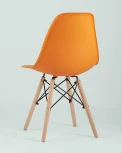 Стул Stool Group Eames Style DSW оранжевый x4 УТ000003482