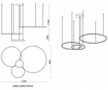 Подвесной светильник Kink Light Тор 08223,04P