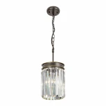Подвесной светильник Citilux Мартин CL332011 (220V, хрусталь, на цепи, круглые)