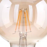 Светодиодная лампа Classic F 6W 3300K E27 (G95 тонированный) BLE2704 (a048264)