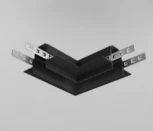 Коннектор угловой Exility встраиваемый под ГКЛ 12,5мм, черный Maytoni Accessories for tracks TRA034CL-42.12B