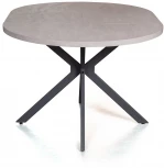 Стол Top Concept круглый Vegas раздвижной (100+40) цемент светлый