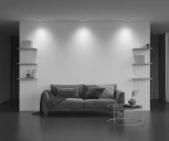 Встраиваемый светильник Zoom GU10 2x50Вт IP 65 Maytoni Technical DL033-2-02B (220V)