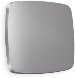 Лицевая панель Ambrella Volt OMEGA (Сталь матовый) для 1-клавишных выключателей QUANT OP5010