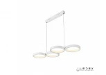 Подвесной светильник iLedex Ring Star 9004-4-D WH