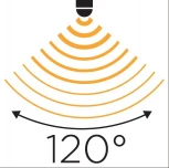 Настенный фонарь уличный светодиодный Oasis Light UNITE W2601-PiR Bl