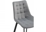 Стул на металлокаркасе hagen gray / black
