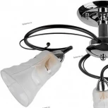 Потолочная люстра Toplight Linda TL2760X-03WC