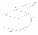 Кресло руководителя Бюрократ _Antonio черный кожа крестовина алюминий