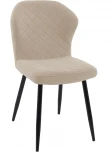 Стул 239 B03 BEIGE, ножки черные Dikline 00-00058894