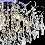 Потолочная люстра хрустальная Reluce 04021-0.3-06 CR+RGB (220V, пульт управления)