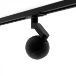 Трековый светильник однофазный 7W 220V Black RAUMBERG 8588Bk (LED, шар)