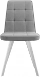 Стул DikLine 207 B22 GREY ,ножки белые