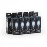 Лампочка светодиодная E14 7 Вт 580 lm 4100K нейтральное белое свечение Gauss Filament 103801207