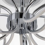 Потолочная люстра RGB на штанге Citilux Salma Smart CL224A171 (LED, 220V, голосовое управление, пульт управления, управление смартфоном, умный дом - Алиса, Маруся, Экосистема Сбер)