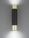 Настенный светильник Lumina Deco LDW 1101-2 BK+GD