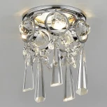 Встраиваемый точечный светильник Ambrella Хрусталь С Подвесами K2222 CH/CL