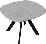 Стол DikLine B110 Бетон,опоры черные