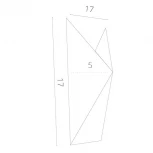 Настенный светильник Arte Lamp Busta A1609AP-1WH (LED, 220V, IP54)