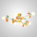 Потолочная люстра на штанге Matisse B D120 Gold Multicolor ImperiumLoft Matisse-B (194952-23) (220V, шар)