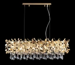 Подвесной светильник Crystal Lux Romeo SP8 GOLD L1000