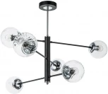 Потолочная люстра Arte Lamp Segin A3566PL-6BK