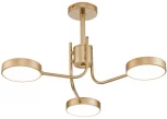 Потолочная люстра на штанге Skylar 10258/3 LED*26W Champagne gold Escada (220V)