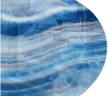 Журнальный столик Woodville Роб D-700 лазурит / черный 553551